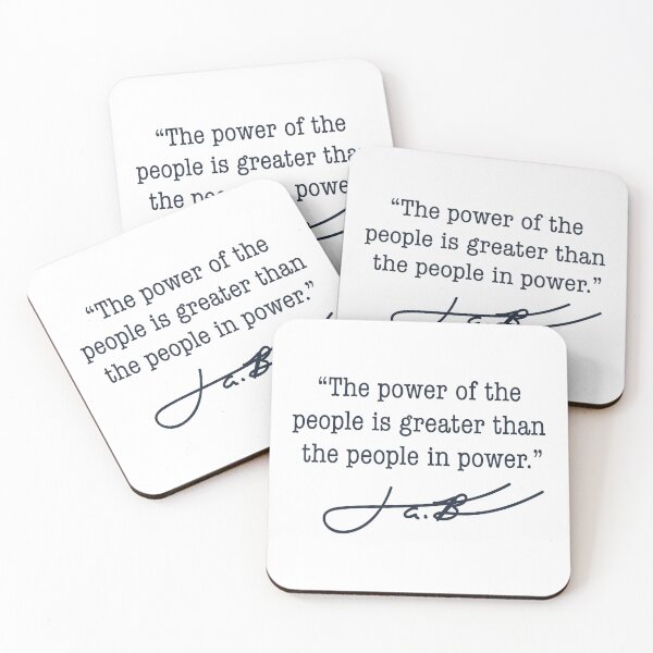 Item preview, Cory Booker - the power of the people is greater than the people in power designed and sold by Thelittlelord.