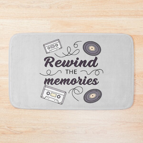 Item preview, Retro "Rewind The Memories" Ideal Gift designed and sold by Indoni.