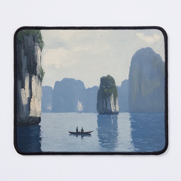 Item preview, Ha Long Bay | Post-impressionist painting style designed and sold by ComicsFactory.