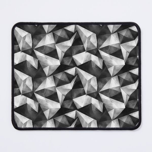 Item preview, Monochromatic Geometric Facets designed and sold by NTGUILTY.