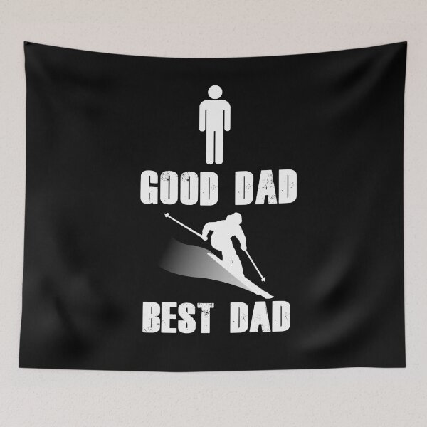 Item preview, Skiing Dad - Good Dad Best Dad designed and sold by chriswilson111.