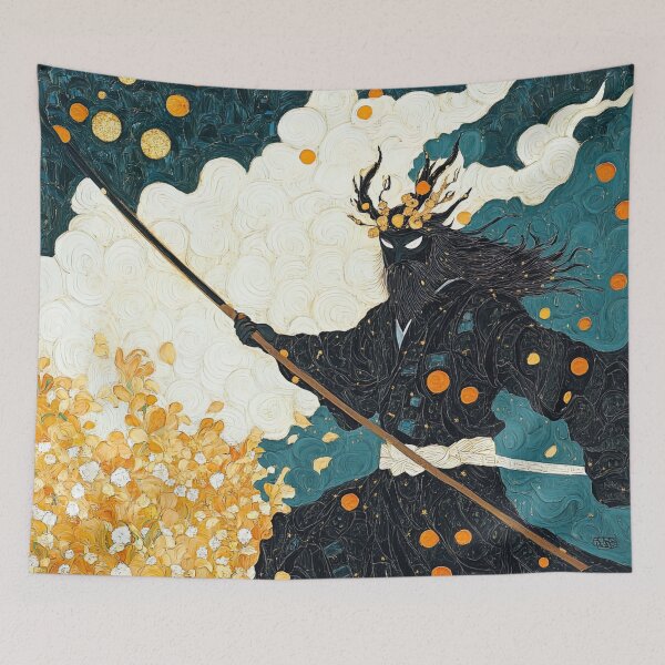 Item preview, Hachiman | Post-impressionist painting style designed and sold by ComicsFactory.