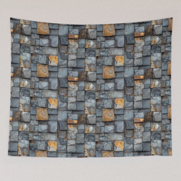 Item preview, Textured Stone Tile Facade designed and sold by NTGUILTY.