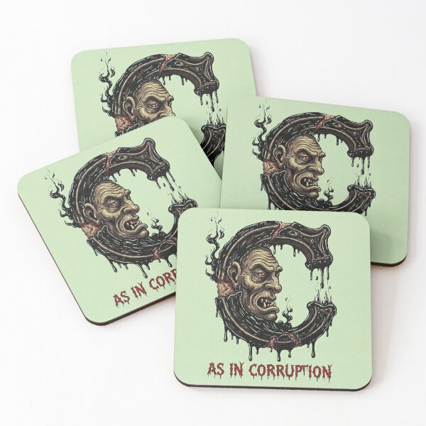 Item preview, C as in corruption dark theme  cynical political alphabet  designed and sold by dark alphabet.