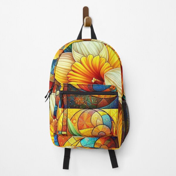 Item preview, Geometric Daffodil Artwork designed and sold by purplesensation.