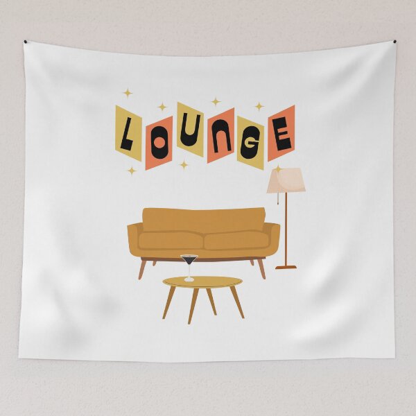 Item preview, retro lounge designed and sold by lovesimplicity1.