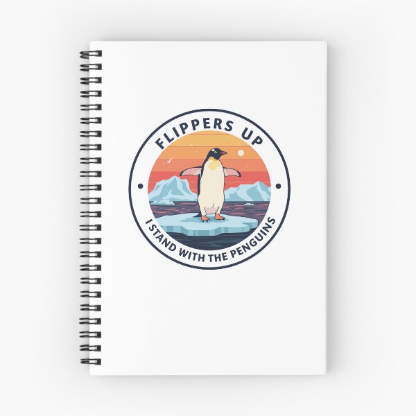Item preview, Flippers Up I Stand With The Penguins designed and sold by varioarts.