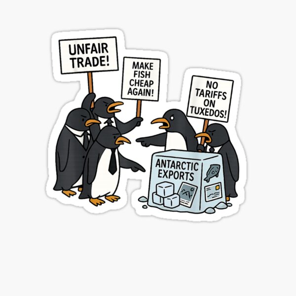 Artikel-Vorschau von Pinguine protestieren gegen Zölle Pinguin-Zölle, designt und verkauft von maschaudl.
