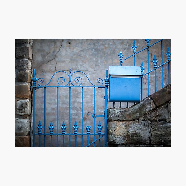 The Blue Gate Photographic Print