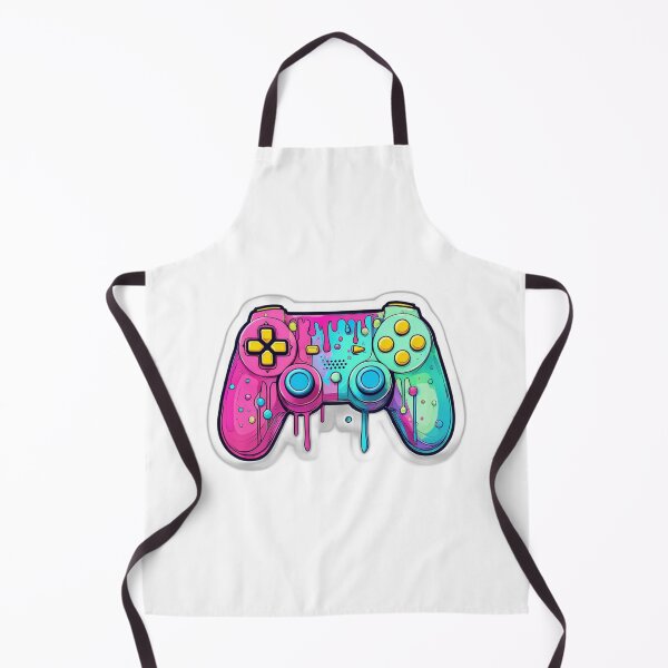Item preview, Colorful gaming console vibrant digital design for gaming lovers designed and sold by AliKwStore.
