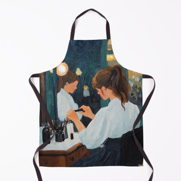 Item preview, Hairdresser | Post-impressionist painting style designed and sold by ComicsFactory.
