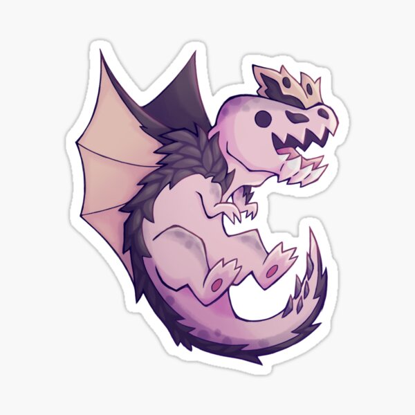 Vista previa del artículo con la obra «Mini monstruo anjanath temperamental», diseñado y vendido por BoxelWaddle.