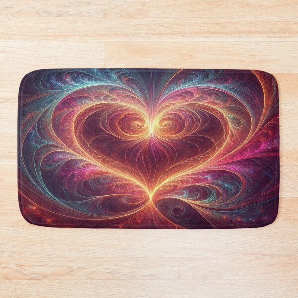 Item preview, Fractal del corazón designed and sold by connie campbell.