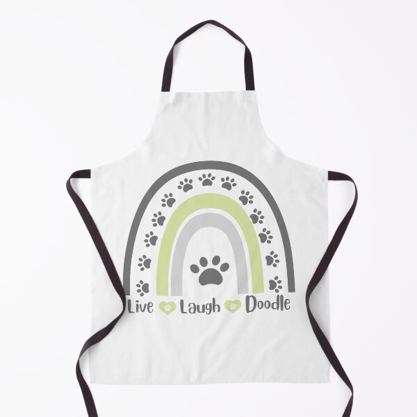 Item preview, Live Laugh Love Doodle - Grey & Green Rainbow designed and sold by teesbymcab.