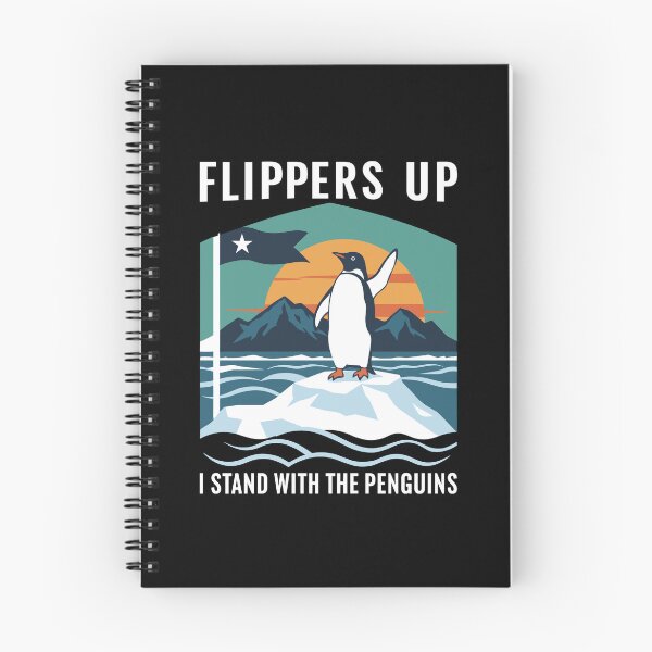 Item preview, Flippers Up I Stand With The Penguins designed and sold by varioarts.