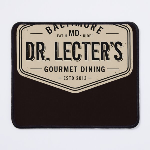 Item preview, Dr Lecter'S Gourmet Dining  designed and sold by Coolken kurrrr.