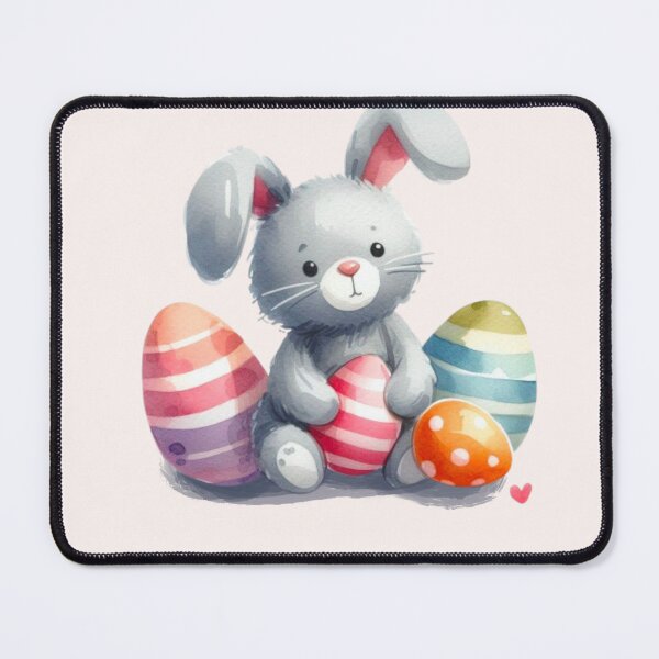 Item preview, Pastel easter bunny teddy with eggs designed and sold by DaintyDooodles.