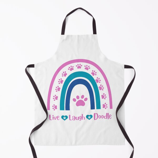 Item preview, Live Laugh Love Doodle - Teal & Pink Rainbow designed and sold by teesbymcab.