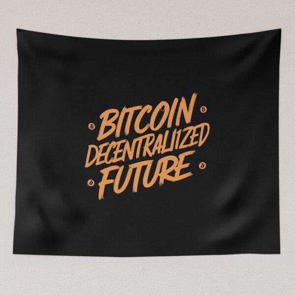 Item preview, Bitcoin is Freedom Bold Crypto Statement Design designed and sold by RadDeck.