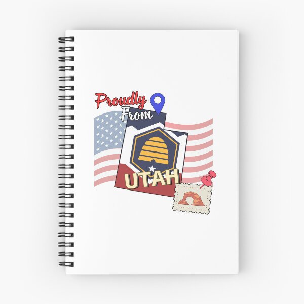 Item preview, Proudly from Utah - USA state design designed and sold by PHRASEandSTYLE.
