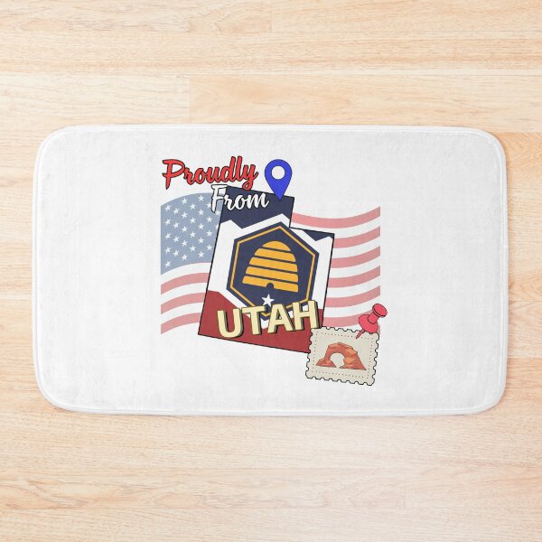Item preview, Proudly from Utah - USA state design designed and sold by PHRASEandSTYLE.