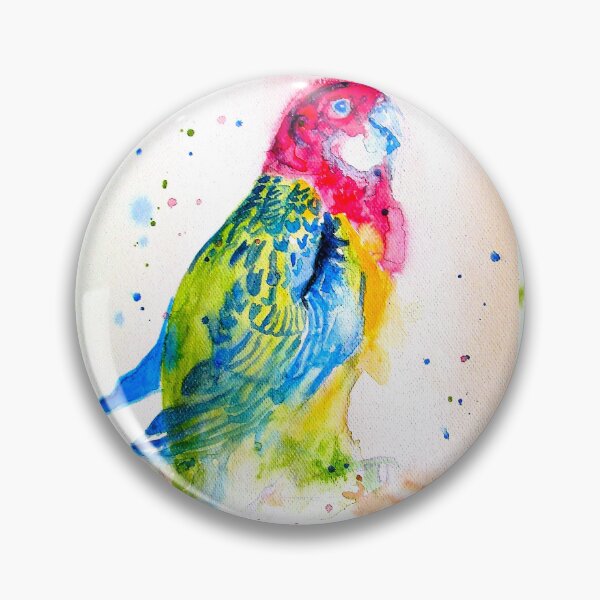 Item preview, Rosella Parrot Watercolour Painting designed and sold by Sarah  Rajkotwala.