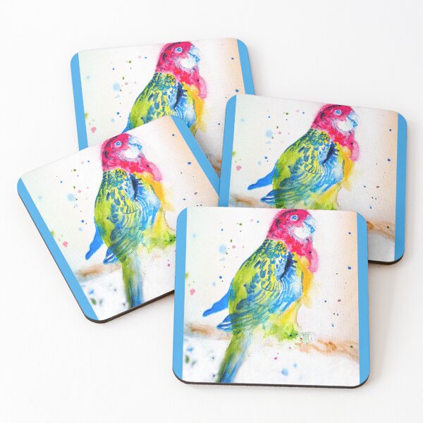 Item preview, Rosella Parrot Watercolour Painting designed and sold by Sarah  Rajkotwala.