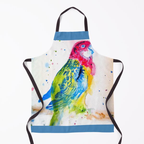 Item preview, Rosella Parrot Watercolour Painting designed and sold by Sarah Rajkotwala.