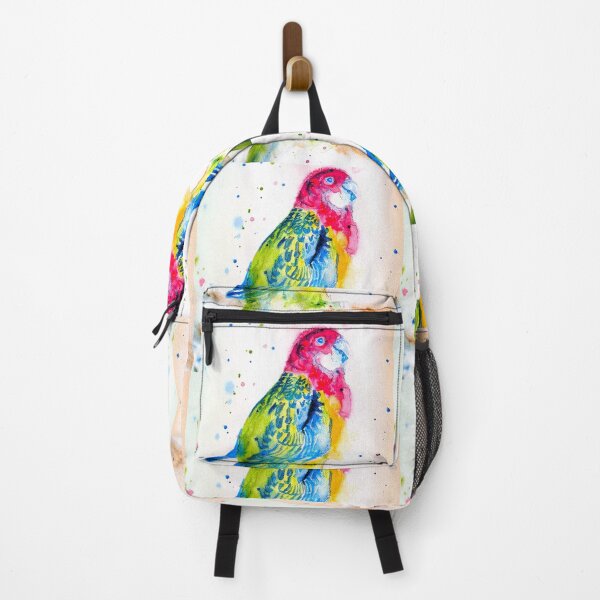 Item preview, Rosella Parrot Watercolour Painting designed and sold by Sarah Rajkotwala.