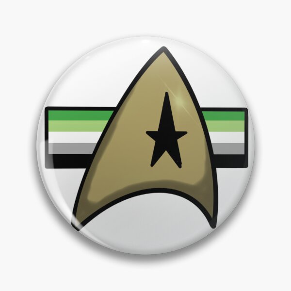 Item preview, Star Fleet Insignia Pride - Aromantic | Aro designed and sold by cjo582.