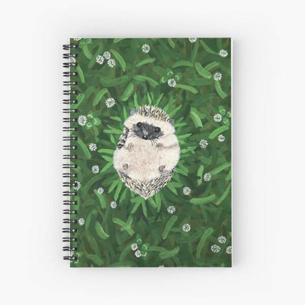 Artikel-Vorschau von Igel liegt in Blumen Malerei, designt und verkauft von MadelinNeweyArt.