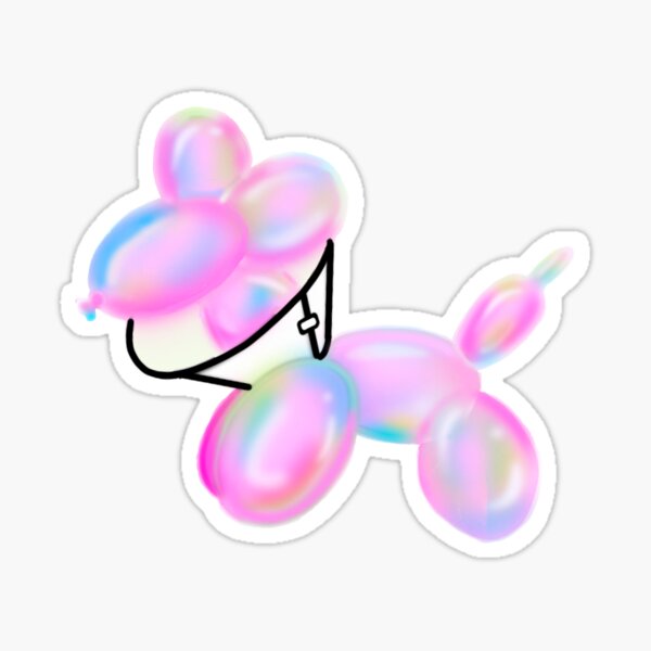 Item preview, Pink Bubble Balloon Animal designed and sold by haleykersley.