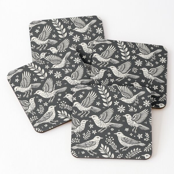Item preview, Bird Pattern 2 designed and sold by Violently Wisconsin.