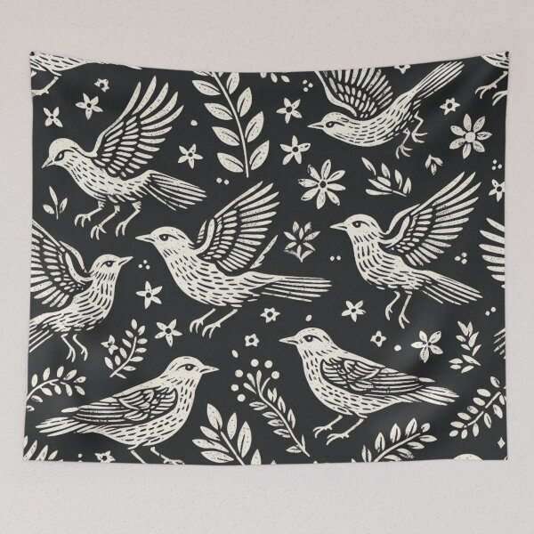 Item preview, Bird Pattern 2 designed and sold by Violently Wisconsin.