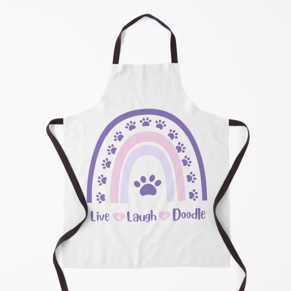 Item preview, Live Laugh Love Doodle - Violet & Pink Rainbow designed and sold by teesbymcab.