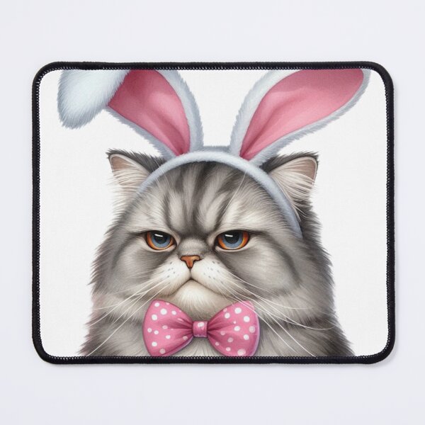 Item preview, Cute Grumpy Easter Cat Design designed and sold by Sol-threads.
