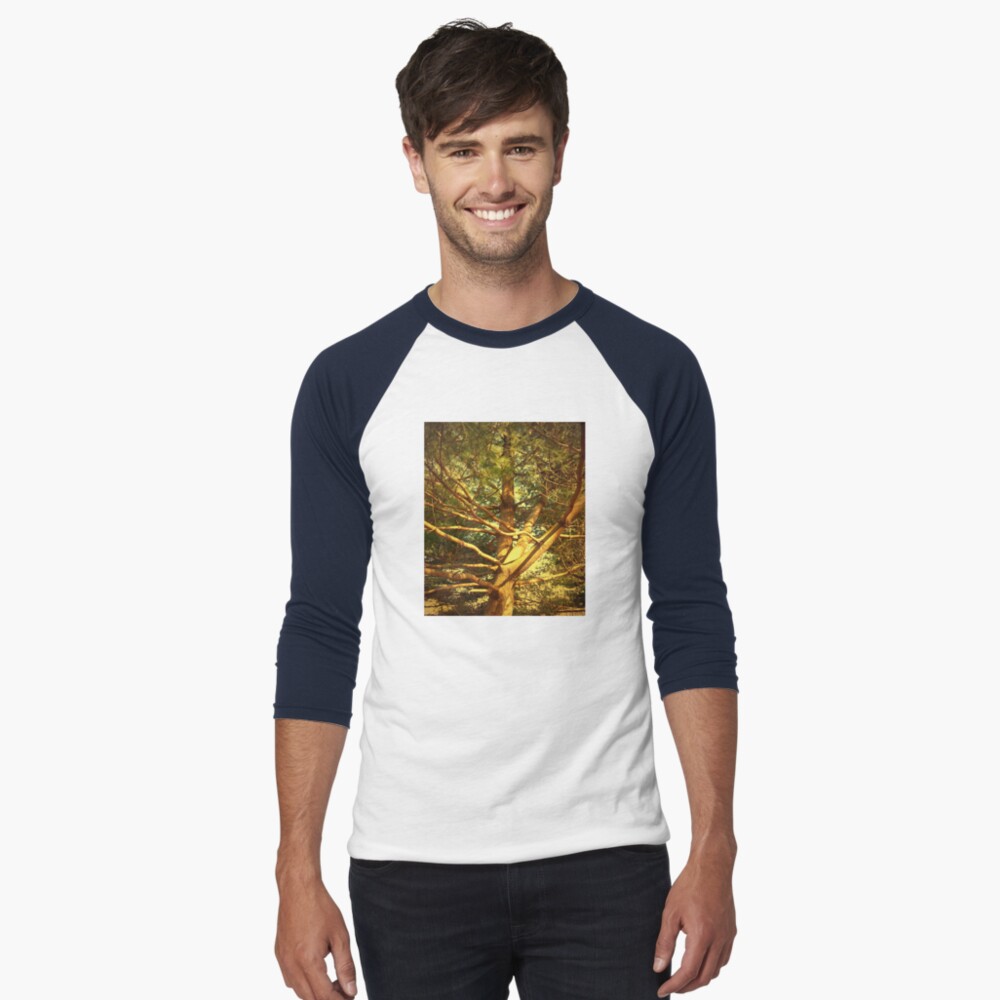 Item preview, Baseball ¾ Sleeve T-Shirt designed and sold by OneDayArt.