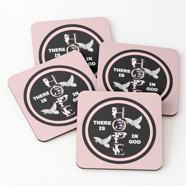 Item preview, There is Hope in God (pink) designed and sold by Flavaprints4u.