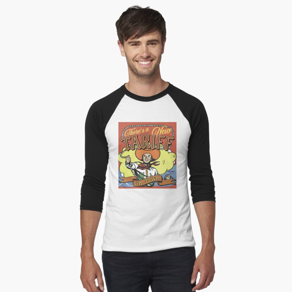 Item preview, Baseball ¾ Sleeve T-Shirt designed and sold by AmericaThreads.