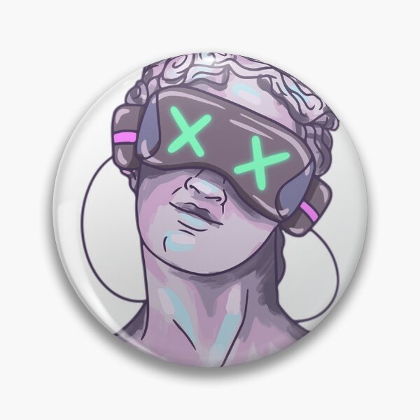 Item preview, God of Vaporwave – Between the Classic and the Virtual designed and sold by zapdesign.