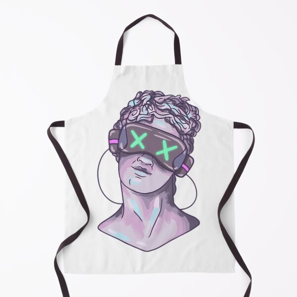 Artikelvorschau, God of Vaporwave – Zwischen Klassik und Virtualität entworfen und verkauft von zapdesign.