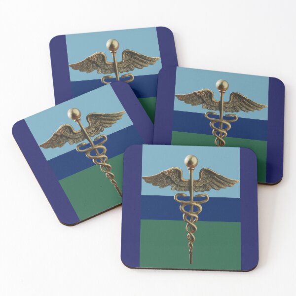 Item preview, Caduecus against Corps Colours designed and sold by Blackadder Photography.