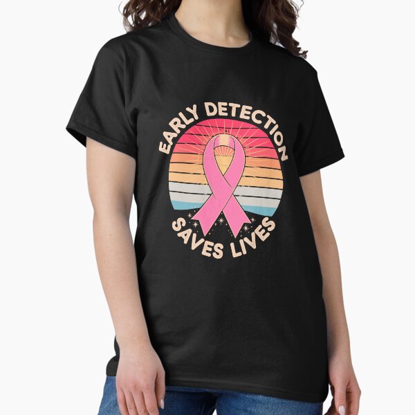 Item preview, Early Detection Saves Lives Pink Ribbon designed and sold by Taans-Creation.