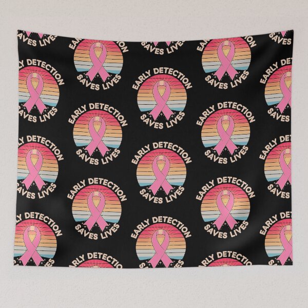 Item preview, Early Detection Saves Lives Pink Ribbon designed and sold by Taans-Creation.