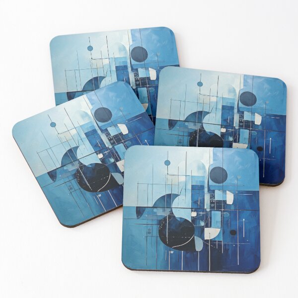 Item preview, Blended Blues 4 designed and sold by Form Finding Design.