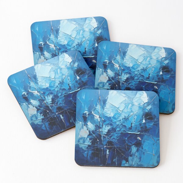 Item preview, Blended Blues 8 designed and sold by Form Finding Design.