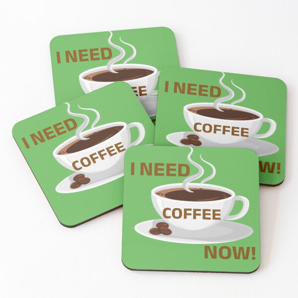 Item preview, I NEED COFFEE NOW! designed and sold by Flavaprints4u.