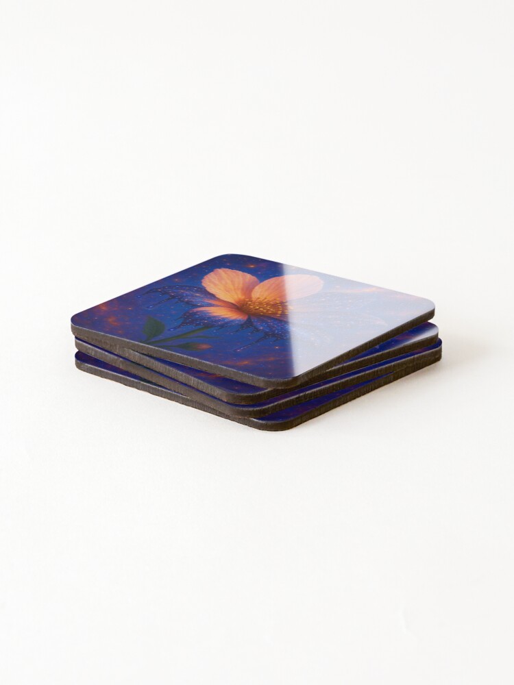 Thumbnail 4 of 5, Coasters (Set of 4), Cosmic Fluids designed and sold by ProDimension.