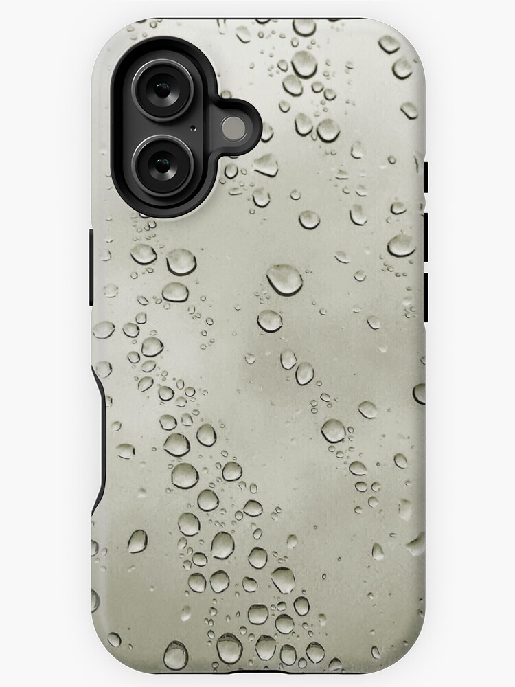 Thumbnail 1 of 4, iPhone Case, Drops on Glass designed and sold by OneDayArt.
