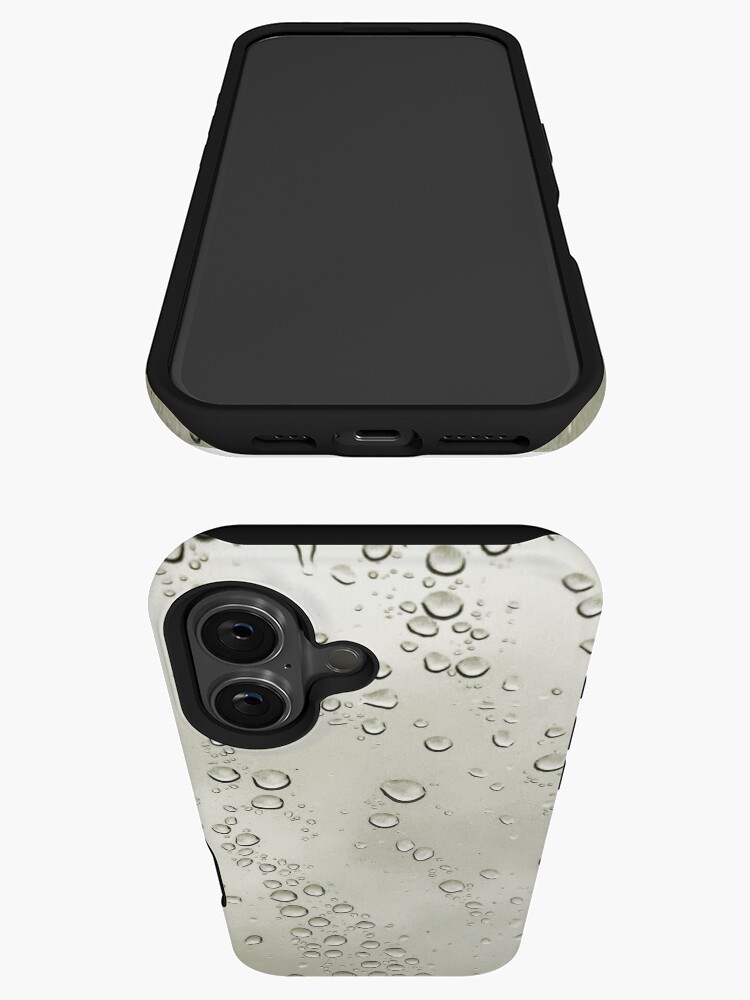 Thumbnail 3 of 4, iPhone Case, Drops on Glass designed and sold by OneDayArt.